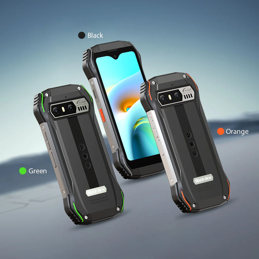 Blackview N6000 Rugged Waterproof Mini Smartphone | 4.3" Display, 256GB Storage, Android 13, 48MP Camera, NFC, Helio G99 Octa-Core