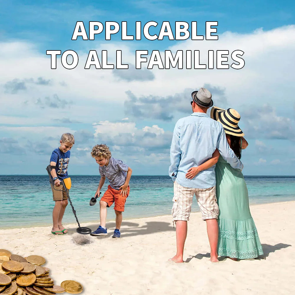 TIANXUN MD-5090 Professional Waterproof Metal Detector – LCD Display, Gold & Treasure Detection, Dual Mode (IP68 Rated)