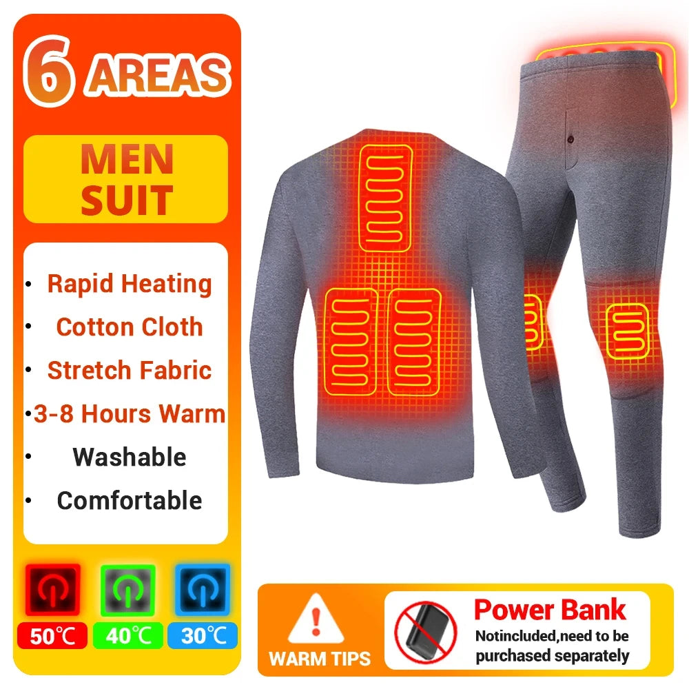 Self-Heating Thermal Jacket & Pants Set – USB Electric Heated Clothing for Men & Women | IRONRIDE
