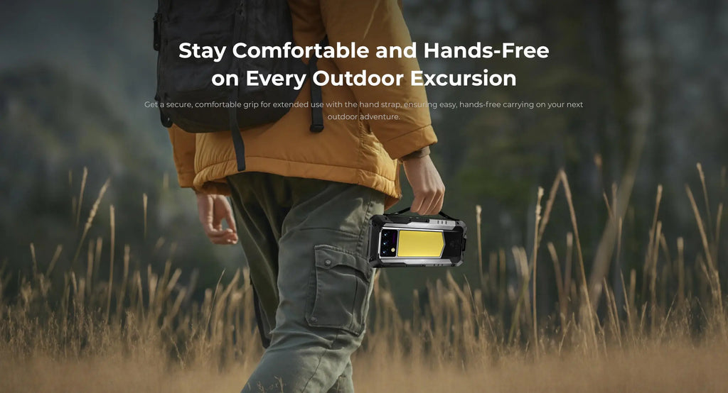 OUKITEL WP100 Titan Rugged Smartphone β 33,000mAh Battery, 200MP Camera, Built-in Projector, 66W Fast Charging, IP68 Waterproof