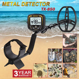 TX-850 Professional Metal Detector – Deep Underground Gold & Treasure Finder (2.5m Depth, 11” Waterproof Coil) thumbnail 1