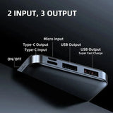 VIVO 120W 50000mAh Power Bank – Ultra High-Capacity Fast Charger with LED Display & Dual USB Output thumbnail 11