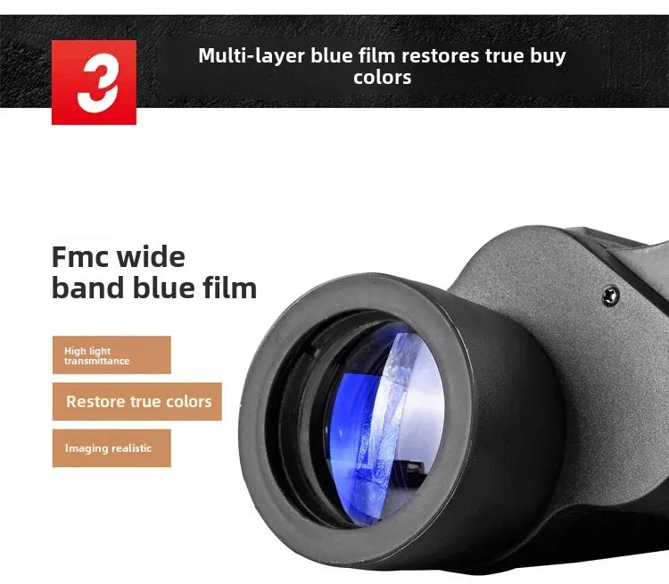 High-Power HD Telescope with Maitian Optical Glass โ Portable Zoom Lens for Outdoor Concerts & Mobile Photography