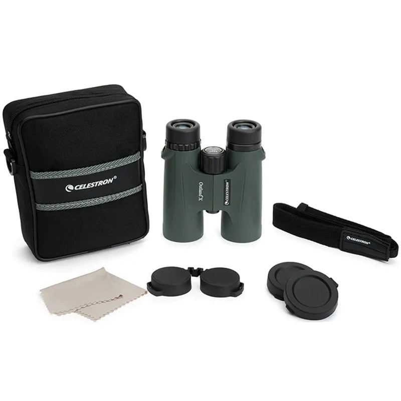Celestron Outland X 8x42 & 10x42 Waterproof Binoculars – Fogproof, Multi-Coated Optics, BaK-4 Prisms, Outdoor & Wildlife Ready