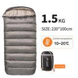 BISINNA 3-Season Large Camping Sleeping Bag – Lightweight, Expanded Design for Adults (Multiple Weights) thumbnail 21