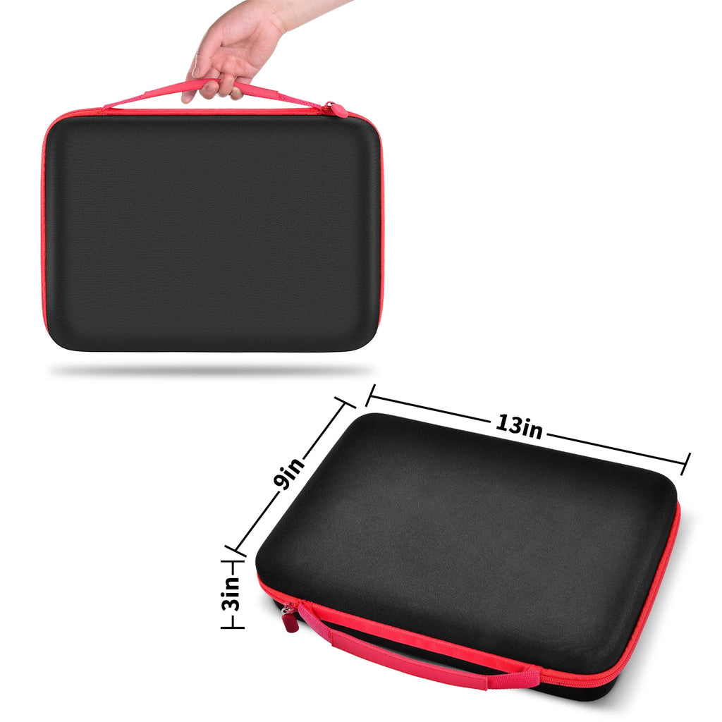 Battery Organizer Case with Tester – Large Capacity Storage Holder for Home & Garage