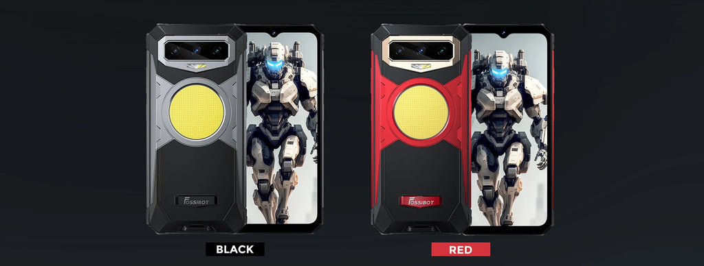 FOSSiBOT F102 Rugged Smartphone – 16500mAh Battery, 20GB+256GB, Android 13, 120Hz 6.58" FHD+ Display, Helio G99, 108MP Camera, NFC