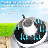 Solar Folding LED Camping Lantern – USB Rechargeable Emergency Light with 5 Modes & Hook (2400mAh, Waterproof, Remote Optional) thumbnail 2