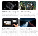 CERASTES V9 4K Ultra HD WiFi Action Camera – Dual Screen, Waterproof, Remote Control, EIS Stabilization thumbnail 13