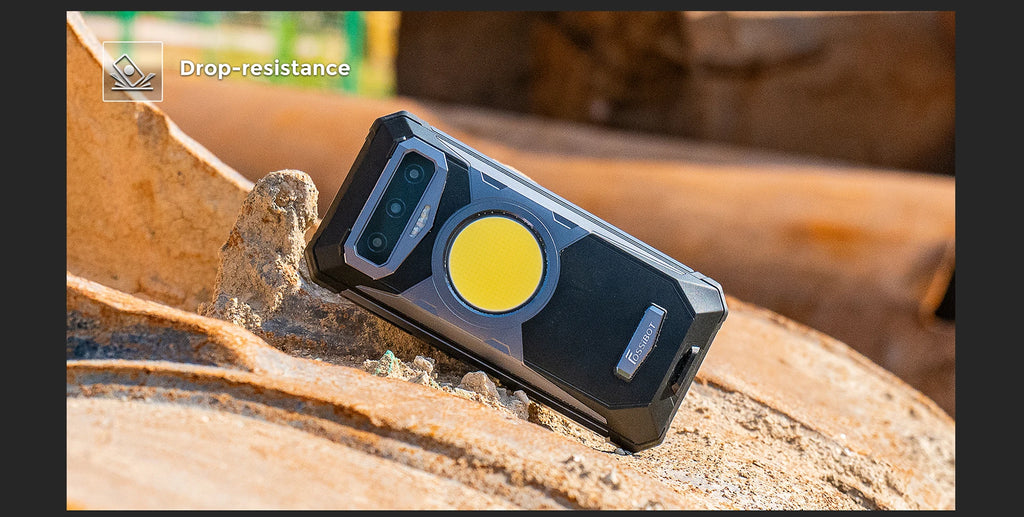 FOSSiBOT F102 Rugged Smartphone – 16500mAh Battery, 20GB+256GB, Android 13, 120Hz 6.58" FHD+ Display, Helio G99, 108MP Camera, NFC