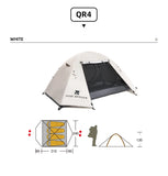 Mobi Garden 3–4 Person Waterproof Camping Tent – Double-Layer, UV & Rain Protection, Lightweight Trekking Shelter thumbnail 23