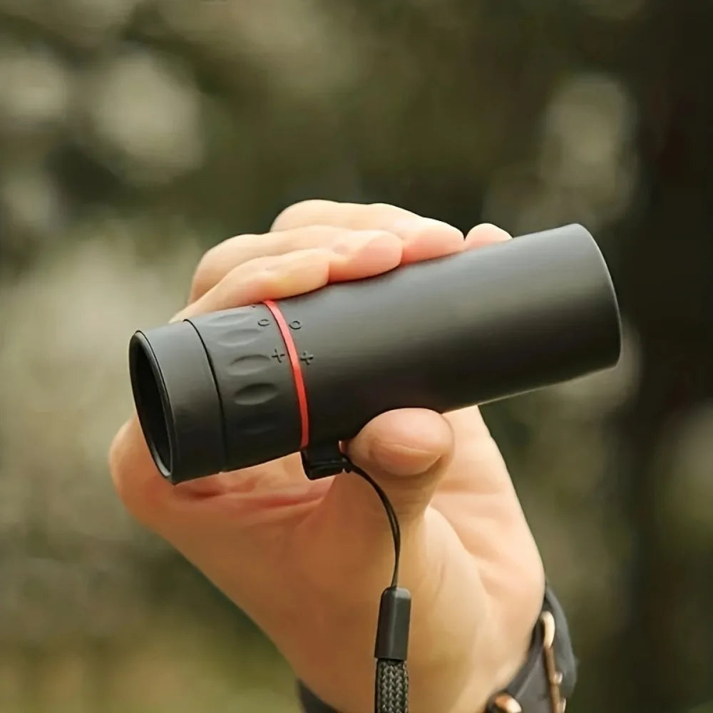 2000x25 HD Monocular Telescope with Phone Holder – Portable, Waterproof, and High-Powered for Hunting, Camping & Birdwatching