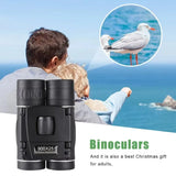 HD 900/1000x25 Long Range Folding Binoculars – Compact 9000M Mini Telescope with BAK4 Prism & FMC Optics thumbnail 5