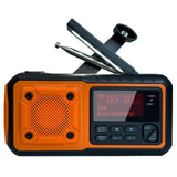 Sayin DAB+/FM Emergency Crank Radio – 5000mAh Solar Powered Bluetooth Speaker with Torch, SOS Alarm & Compass thumbnail 5