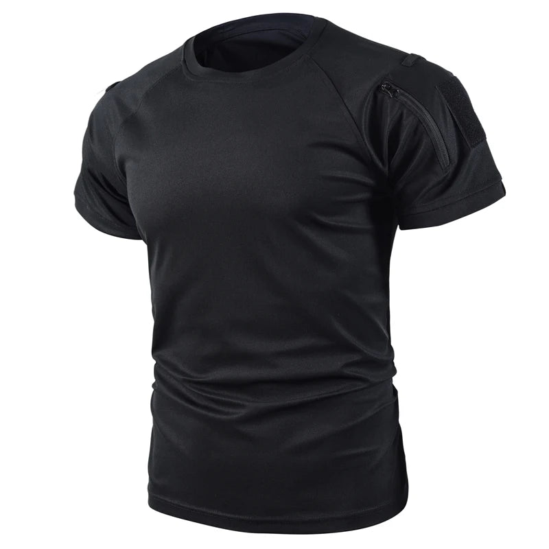 Men’s Quick-Dry Outdoor T-Shirt – Breathable Summer Tee for Hiking, Camping, Trekking & Fishing