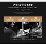 Men's PU Leather Stand Collar Motorcycle Jacket – Casual Windbreaker Biker Coat thumbnail 15