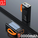 ONEPLUS 200,000mAh Solar Power Bank โ Built-in Cables, LED Light, Fast Charging, High-Capacity External Battery thumbnail 7