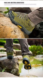 Men’s Waterproof High-Top Hiking & Climbing Shoes – Anti-Slip, Breathable Outdoor Footwear thumbnail 13