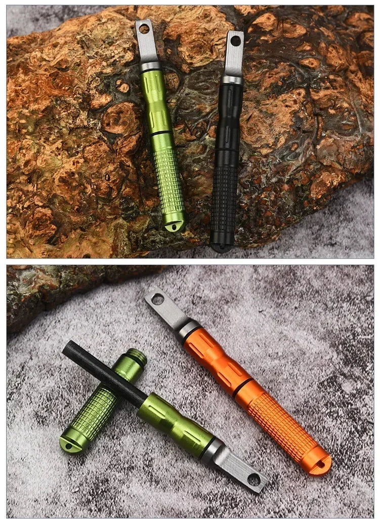 Waterproof Outdoor Survival Lighter – Portable Metal Fire Starter for Camping & Adventure