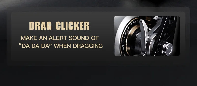 SeaSir Megacuda Baitcasting Reel β 15KG Drag, 9+1BB, 6.5:1 Gear Ratio, Deep Spool Aluminum & Carbon Jigging Reel for Saltwater Fishing