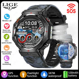 LIGE 2025 GPS Smartwatch for Men β Outdoor Sport Watch with AI Assistant, Compass, Altimeter, Barometer, and 3ATM Waterproof Protection thumbnail 33