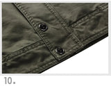 Men’s Plus Size Military Cargo Jacket – Spring & Autumn | Sizes M–6XL | Lightweight, Breathable, Tactical Style thumbnail 26