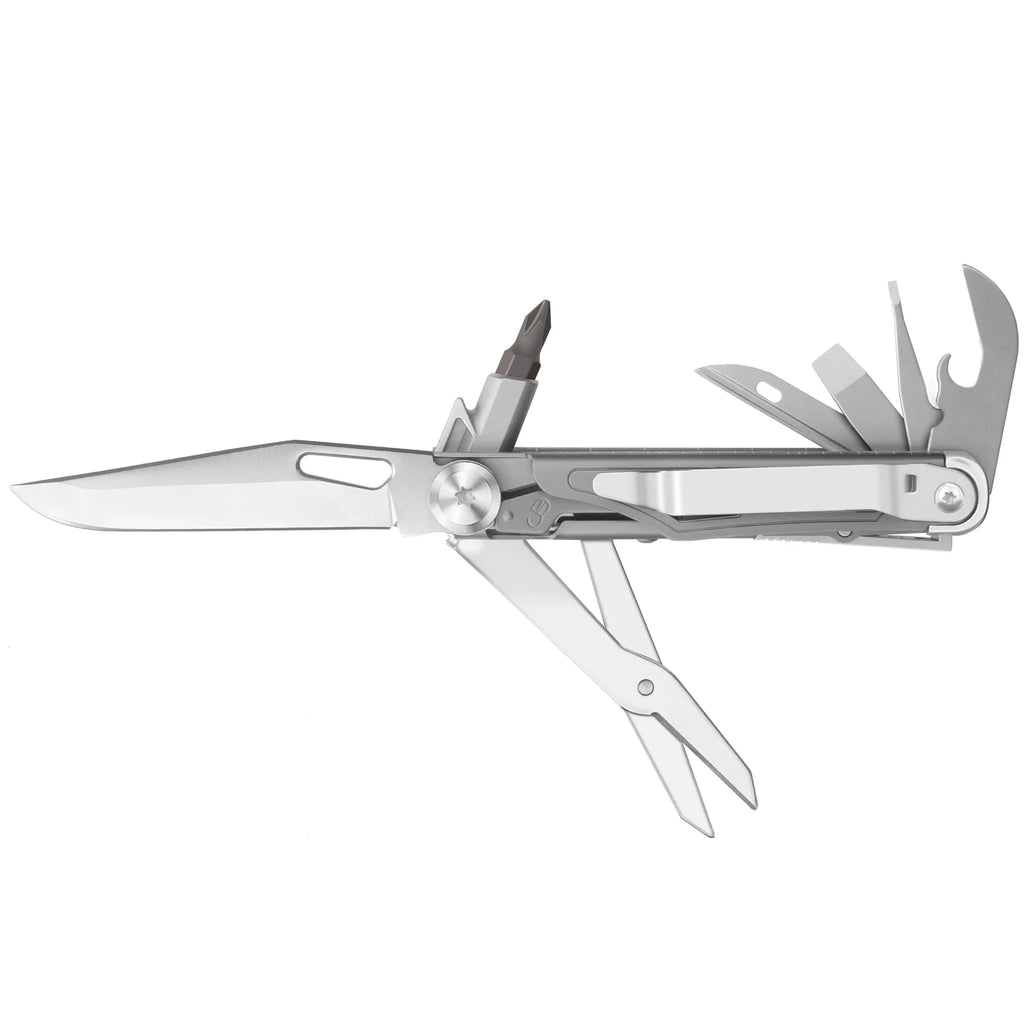 ROCKTOL ST02 12-in-1 Folding Multitool Pocket Knife – Titanium-Plated Handle, Stainless Steel Blade