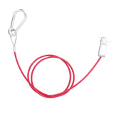 3.3ft Universal Trailer Safety Breakaway Cable – Anti-Drop Stainless Steel with Carabiner & Ring thumbnail 9