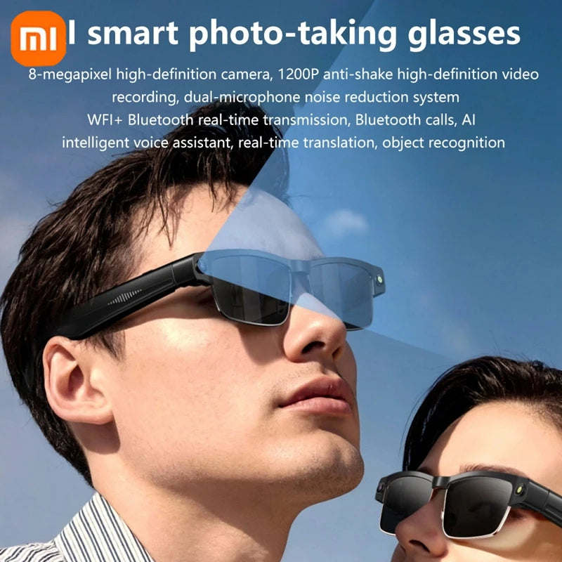 Xiaomi 2025 Smart Glasses – Men’s & Women’s Bluetooth Sunglasses with Voice Control and MR Holographic Display
