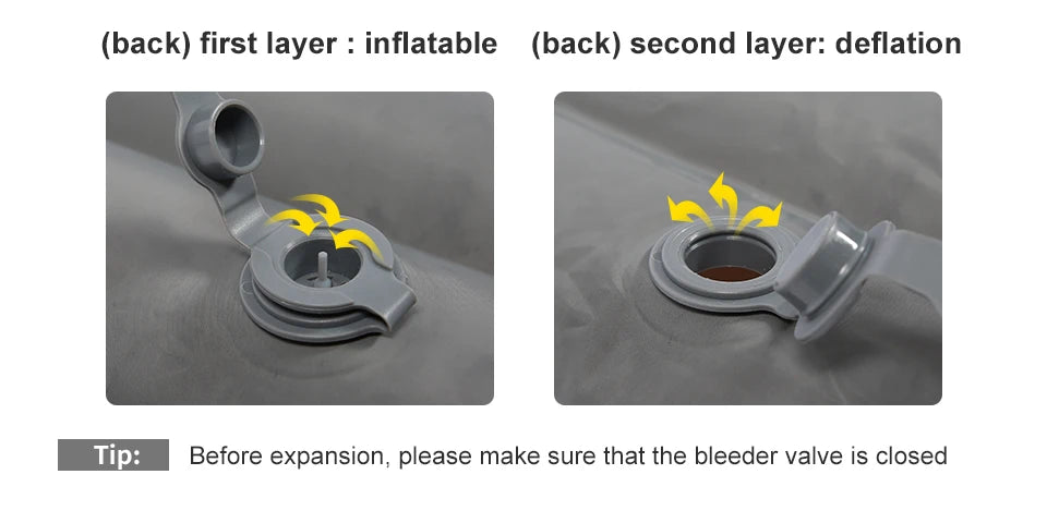 Ultralight Self-Inflating Camping Mattress with Built-In Foot Pump – 10cm Thick TPU Nylon Sleeping Pad for Hiking, Travel & Fishing