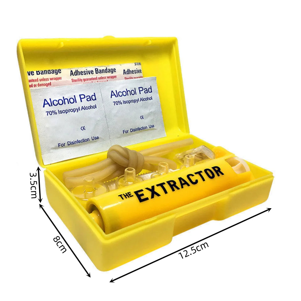 Venom Extractor Pump Kit – Outdoor First Aid for Snake, Insect, and Bee Bites