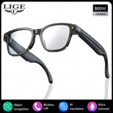 LIGE AI Smart Glasses with 8MP Camera – WIFI & Bluetooth Real-Time Transmission thumbnail 28
