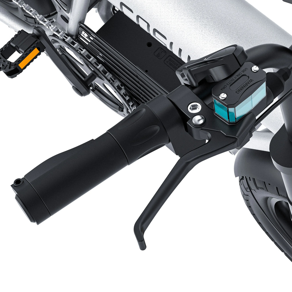 Coswheel CT20S 2000W Electric Dirt Bike β 60V 27.5Ah Fat Tire Ebike for Adults (20" Off-Road Tires, 161km Range)