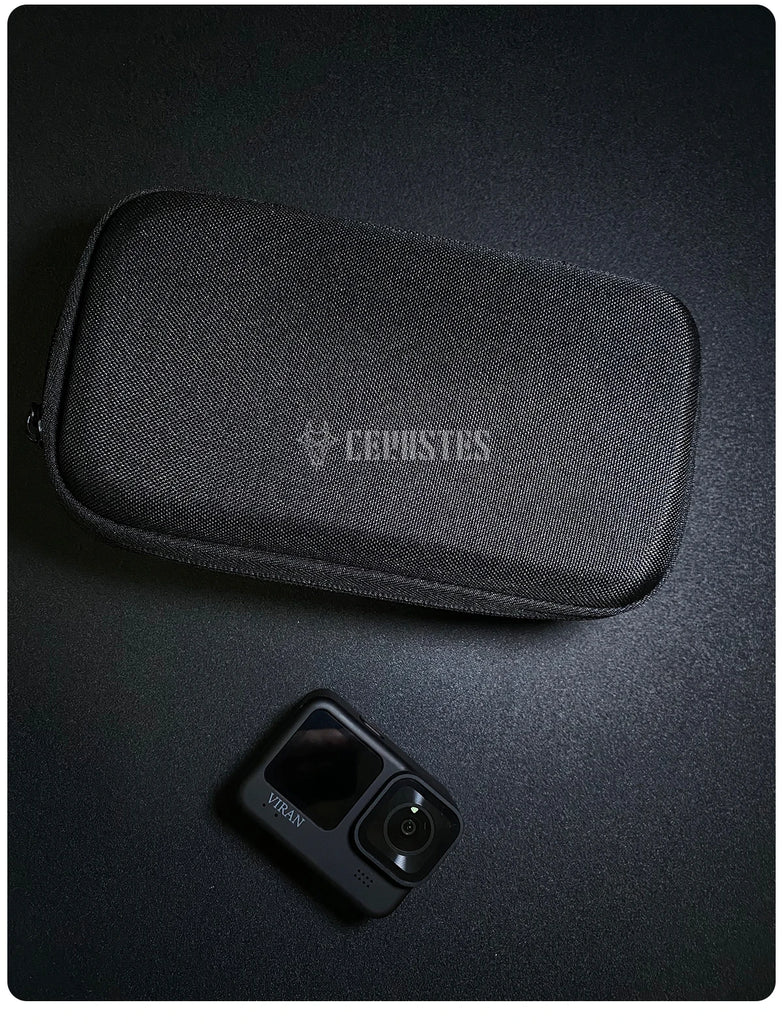 CERASTES V9 4K Ultra HD WiFi Action Camera – Dual Screen, Waterproof, Remote Control, EIS Stabilization