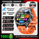 GUHUAVMI Professional GPS Outdoor Smartwatch – Military Grade, 1000mAh Battery, 10ATM Waterproof thumbnail 24