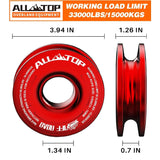 48,300 lbs Synthetic Soft Shackle & 66,000 lbs Recovery Ring Set – Heavy-Duty Off-Road Winch Recovery Kit (2 PCS) thumbnail 4