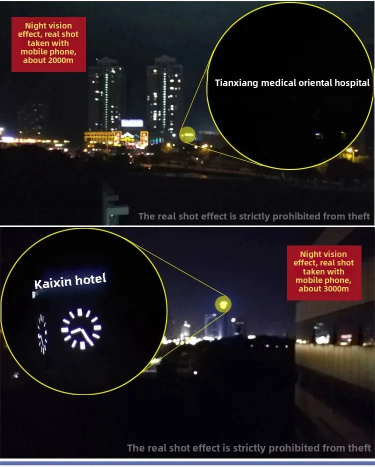 High-Power HD Telescope with Maitian Optical Glass โ Portable Zoom Lens for Outdoor Concerts & Mobile Photography