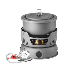 Camping Cookware Portable Stove Outdoor Cooking Set – Complete Kit for Backpacking, Hiking, Picnic & BBQ