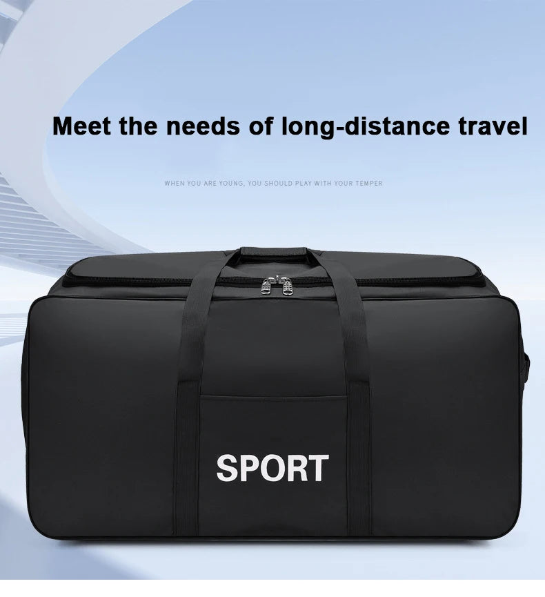 Camouflage Waterproof Oxford Travel Duffle Bag – Large Capacity Moving & Storage Bag