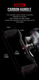Seasir Salminus Baitcasting Reel – 8.0:1 Gear Ratio | Dual Aluminum Spools | 11+1BB | 12KG Drag Power thumbnail 17
