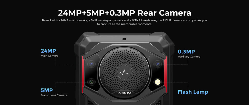 FOSSiBOT F101 P Rugged Smartphone – Power Meets Durability