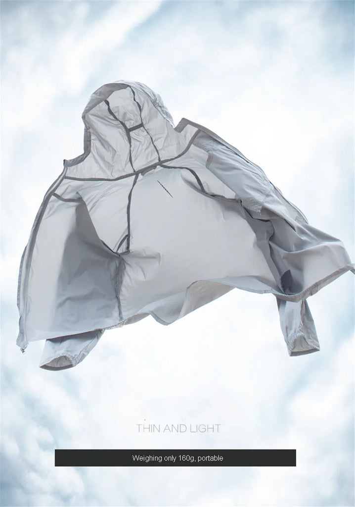 Men’s Tactical Sun-Protective Hiking Jacket – Lightweight, Waterproof, Quick-Dry Outdoor Shell
