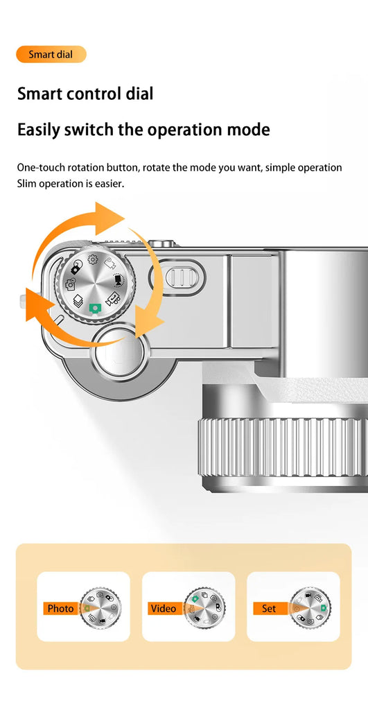 Xiaomi Digital Camera – 5K HD Portable CCD Camera with 16X Zoom