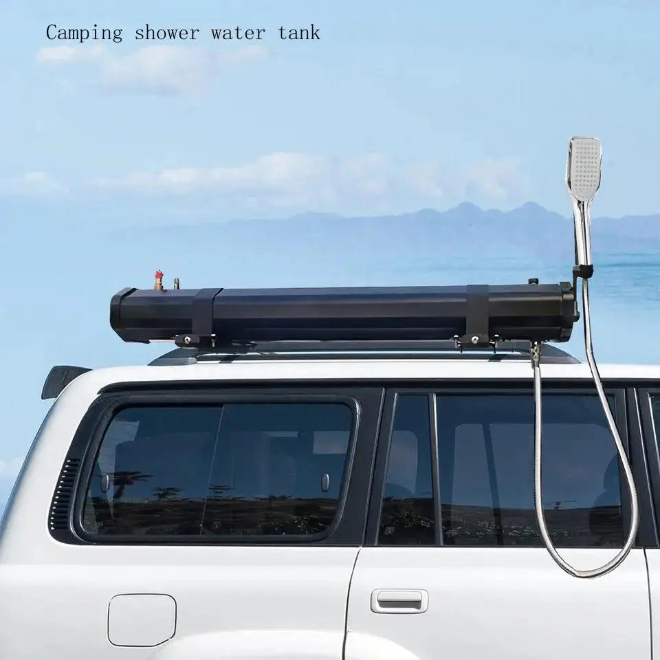 KANGRUN Portable Car Roof Camping Shower – 18L / 20L / 30L Outdoor Water Tank