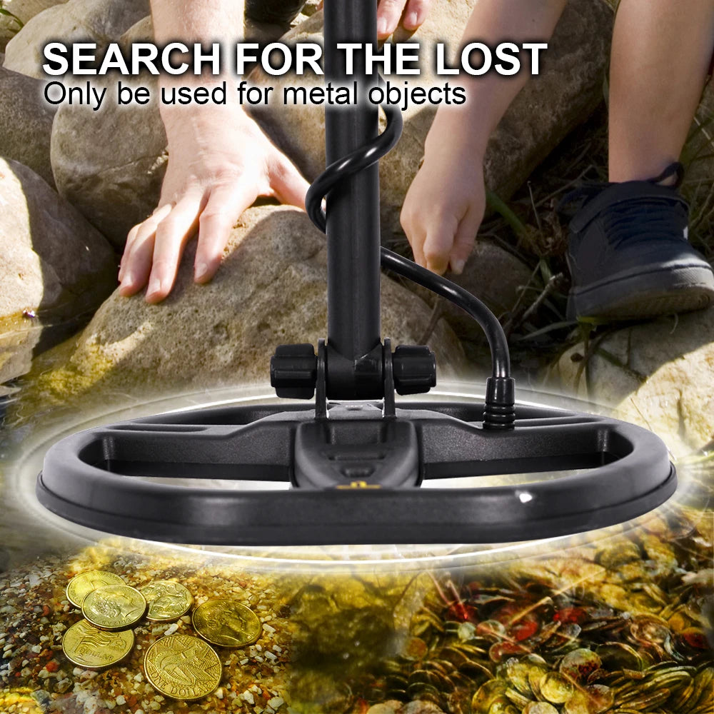 TX-850 Professional Metal Detector – Deep Underground Gold & Treasure Finder (2.5m Depth, 11” Waterproof Coil)