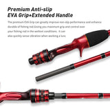 JOHNCOO Sea Fishing Rod 1.75M β MT Cuttlefish & Octopus Rod with Metal Tip, Fuji Rings, Lightweight Carbon Build thumbnail 6