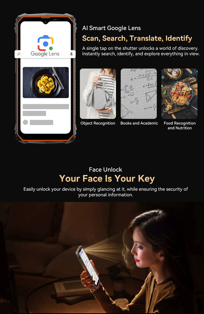 Blackview Oscal MARINE 1 Rugged Smartphone – 6.56" HD+ 90Hz Display, Android 15, 5100mAh Battery, IP68 Waterproof, 12GB RAM + 128GB ROM