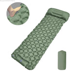 SHXI Ultralight Diamond-Shaped Inflatable Sleeping Pad – Single Person, Waterproof TPU Camping Mat thumbnail 2