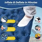 Double Camping Air Mattress with Built-In Pillows – Ultralight Inflatable Sleeping Pad for 2 – Waterproof, Compact & Durable thumbnail 15