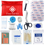 Professional Survival First Aid Kit – 24-in-1 Emergency Gear with Molle Bag | Camping, Hiking, Outdoor Rescue IFAK thumbnail 9